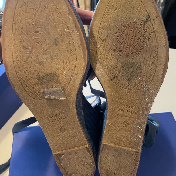 Stuart Weiztman navy espadrilles - Picture 3 of 4